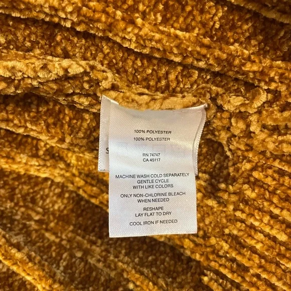 Natural Reflections Chenille Cardigan, Size XL, EUC - Picture 4 of 7